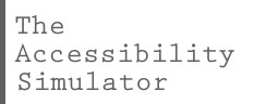 Accessibility Simulator Logo